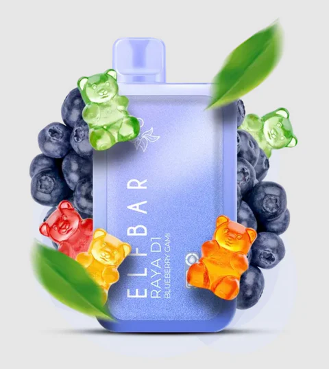 ElfBarRayaD113000PuffBlueberryGami