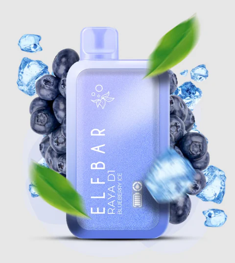 ElfBarRayaD113000PuffBlueberryice