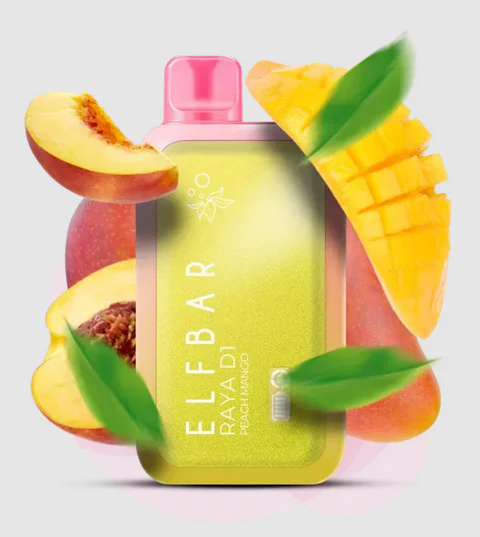 ElfBarRayaD113000PuffPeachMango