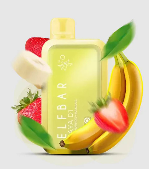ElfBarRayaD113000PuffStrawberryBanana