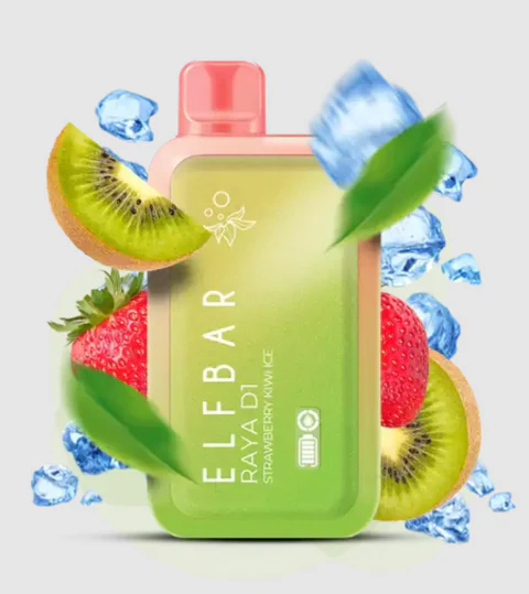ElfBarRayaD113000PuffStrawberryKiwiice