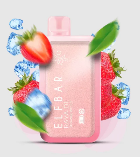 ElfBarRayaD113000PuffStrawberryice